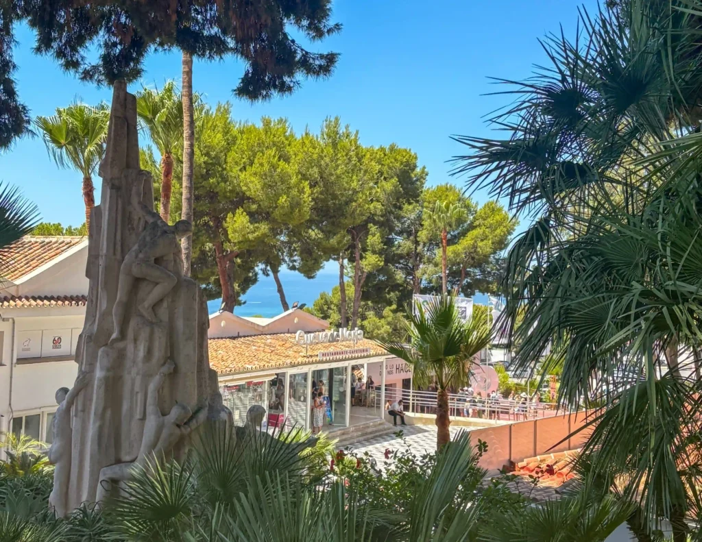 Billetterie pour les grottes de Nerja